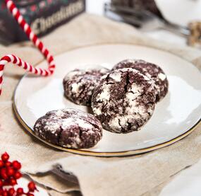 Vegane Crinkle Cookies