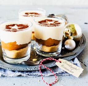 Schnelles Bratapfel-Tiramisu im Glas