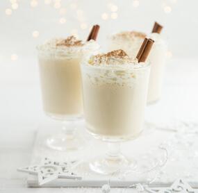 Eggnog mit Crème double