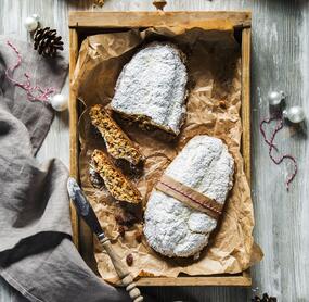 Mini-Stollen für die Weihnachtszeit