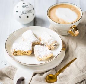 Veganes Stollenkonfekt