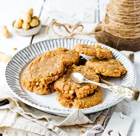 4-Zutaten-Peanutbutter-Cookies