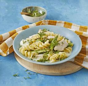 Einfache Königsberger Hähnchen-Pasta