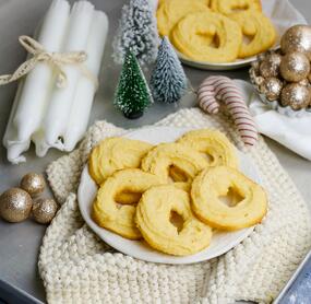 Leichtes Spritzgebäck