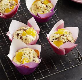 Buttermilchmuffins mit Mandarinen