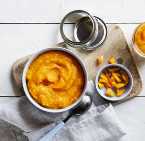 Kürbispüree für die Kleinen