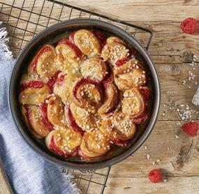 Süßes Mini-Zupfbrot