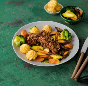 Vegetarischer Hackbraten