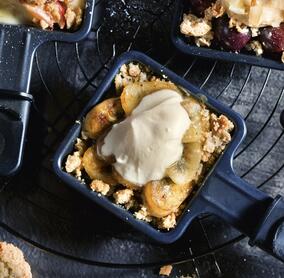 Süßer Banoffee-Pie im Pfännchen