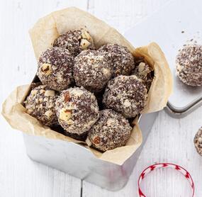 Schnelle „Kinder Schokolade“-Pralinen