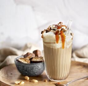 Milchkaffee à la Snickers