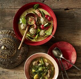 Indisches Lammcurry mit Kartoffeln