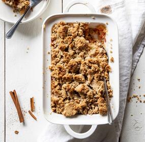 Low Carb Apple Crumble