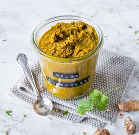 Beste gelbe Currypaste