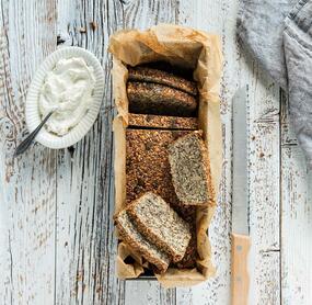 Vitalbrot mit Quark