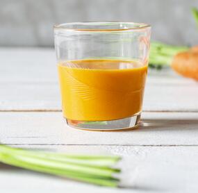 Karotte-Sanddorn-Shot für deine Abwehrkräfte