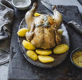 Varoma® Hähnchen mit Kräutersoße