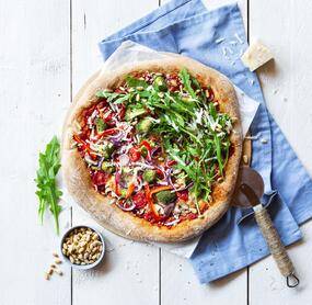 Vollkornpizza „Gemüsegarten“