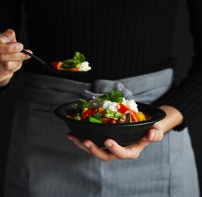 Rotes Thai-Curry mit Reis