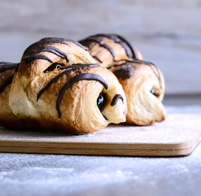 Die zartesten Schoko-Croissants
