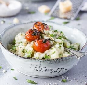 Bärlauch-Risotto mit Tomaten aus dem Varoma®