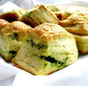 Supersofte Bärlauch-Brötchen