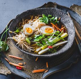 Ramen mit eingelegten Eiern – Ajitsuke Tamago