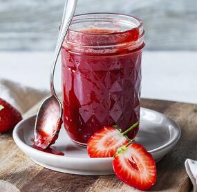 Erdbeermarmelade aus 3 Zutaten