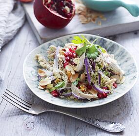 Türkischer Couscous mit Hähnchen