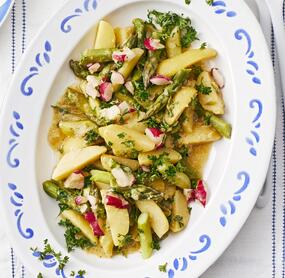 Kartoffelsalat mit Radieschen