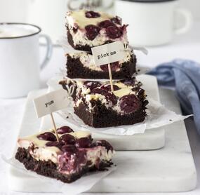 Die saftigsten Donauwellen-Brownies