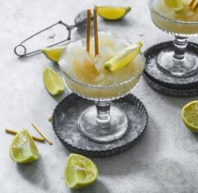 Gin-Slush mit Ingwer