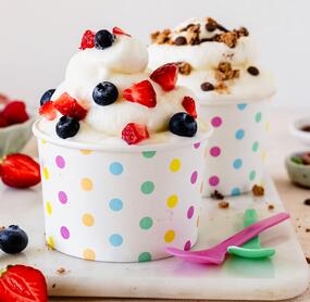 Cremiger Frozen Joghurt