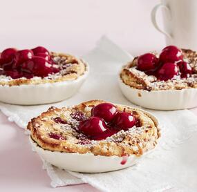 Kleine Kirsch-Clafoutis