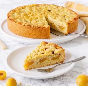 Mirabellenkuchen mit Schmand