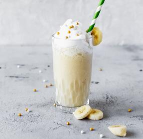 Cremiger Bananen-Milchshake