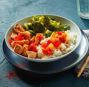 Hähnchen süßsauer