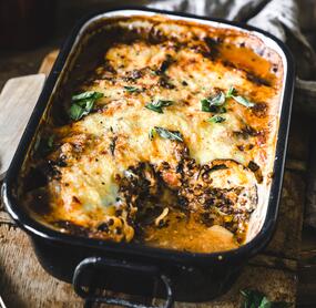 Vegetarisches Linsen-Moussaka