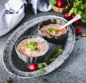 Veganer Radieschendip