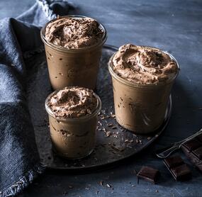 Schaumige Schokomousse