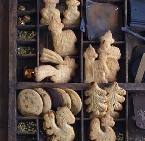 Kaffee-Spekulatius mit Mandeln