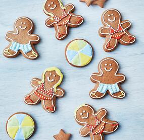 Schnelle Lebkuchen für die Kids