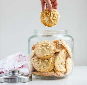 Macadamia-Cookies wie von Subway