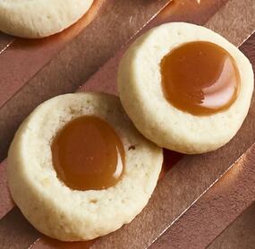 Einfache Karamellkrapfen mit Dulce de Leche