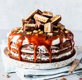 Snickers-Torte