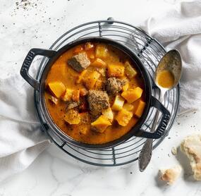 Indisches Rindercurry mit Datteln