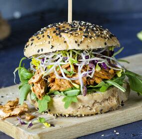 Pulled-Lachs-Burger