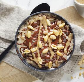 High Protein Snickers Bowl