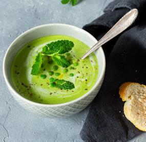 Feine Erbsensuppe