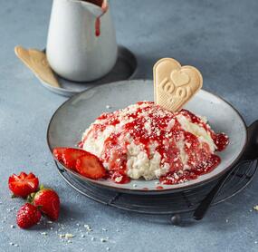 Cremiges Spaghetti-Eis-Risotto